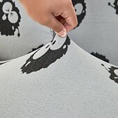 economico Copridivano-copridivano con stampa floreale fodere elasticizzate copridivano morbido e resistente 1 pezzo di tessuto in velluto spandex protezione lavabile per mobili adatta poltrona/divano a due