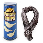 cheap Event &amp; Party Supplies-Potato Chips Bouncing Snake April Fool&#039;s Day Gift Spoof Frightened Potato Chip Snake Toy Funny Gift Toy Simulated Snake