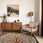 preiswerte Wohn- und Schlafzimmerteppiche-Baum des Lebens, Vintage-Boho-Teppich, Küchenmatte, rutschfeste, ölbeständige Bodenmatte, Wohnzimmerteppich, Innen- und Außenmatte, Schlafzimmerdekoration, Badezimmermatte, Eingangsteppich, Fußmatte