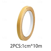 cheap Home Supplies-2PCS Cloth-based Double-Sided Tape: High-Adhesive, Ideal for Wedding Red Carpet, Non-Slip Rug Gripper, Floor Mat Fixation with Strong Glue