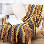 preiswerte Bettdecken-Böhmen Sofa Decke Bett gestrickte Decken Home Sofa Abdeckung Bettlaken Gobelin Decke 130 x 180 cm 130 x 230 cm