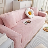 billiga Sofföverdrag-grå stretch sofföverdrag sofföverdrag mjukt slitstarkt sofföverdrag 1 st spandex jacquard tvättbart möbelskydd passar fåtölj sits/loveseat/soffa/xl soffa