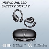 abordables Auriculares TWS-Auriculares Verdaderos Inalámbricos Lenovo xt80 TWS Auriculares In Ear Bluetooth 5.3 Diseño Ergonómico Estéreo para Apple Samsung Huawei Xiaomi MI Fitness Aire Libre Correr Teléfono Móvil