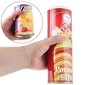 cheap Event &amp; Party Supplies-Potato Chips Bouncing Snake April Fool&#039;s Day Gift Spoof Frightened Potato Chip Snake Toy Funny Gift Toy Simulated Snake