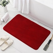 economico Tappetini e tappeti-tappetino da bagno antiscivolo, tappetini da bagno extra morbidi e assorbenti, tappetino antiscivolo lavabile per pavimento del bagno, vasca, doccia