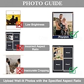 cheap Personalized Blanket-Customized Blanket Personalized Gifts 1Photos Personalized Couples Gifts Customized Picture Blanket I Love You Gifts Birthday Gift for Wife Husband Girlfriend Boyfriend Pets
