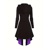 cheap Tops-Punk &amp; Gothic Medieval Renaissance Dress Cosplay Costume Witch Goth Girl Fancy Dress Women's Walpurgis Night Halloween Carnival Masquerade Party / Evening Festival Adults' Dress