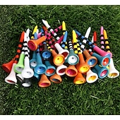 economico Accessori e attrezzatura da golf-Supporto per palline in plastica per tee da golf da 50 pezzi, capote morbida imbottita in gomma da 83 mm per il tee - supporto per supporto per palline per tee da golf nuovo 83mm 70mm