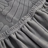 billiga Sofföverdrag-grå stretch sofföverdrag sofföverdrag mjukt slitstarkt sofföverdrag 1 st spandex jacquard tvättbart möbelskydd passar fåtölj sits/loveseat/soffa/xl soffa
