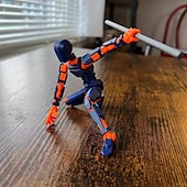 cheap Novelty Toys-13 Action Figure T13 Action Figure 3D Printed Multi-Jointed Movable Lucky 13 Action Figure Nova 13 Action Figure Dummy 13 Action Figure Valentines Gifts for Him
