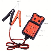 זול OBD-בודק ממסרים לרכב לרכב לרכב עבור 12v 4/5 פינים עם תפסי סוללה בודק ממסר אלקטרוני לרכב בודק סוללות