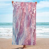 abordables ensembles de serviettes de plage-Serviette de plage à motif pièce d&#039;or, serviettes de plage pour voyage, serviette à séchage rapide pour nageurs, serviettes de plage résistantes au sable pour femmes, hommes, filles, enfants,