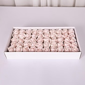 economico Regalo per la festa della mamma per le donne-11 fiori di sapone testa di fiore sapone fiore rosa con base simulazione fiore acqua fiore festival della dea del Vietnam