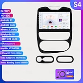 economico Lettori multimediali per auto-9 pollici android 12 per renault clio 4 zoe 2016-2019 riproduzione video per auto navigazione video stereo gps carplay