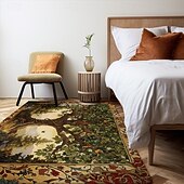 preiswerte Wohn- und Schlafzimmerteppiche-Baum des Lebens, Vintage-Boho-Teppich, Küchenmatte, rutschfeste, ölbeständige Bodenmatte, Wohnzimmerteppich, Innen- und Außenmatte, Schlafzimmerdekoration, Badezimmermatte, Eingangsteppich, Fußmatte