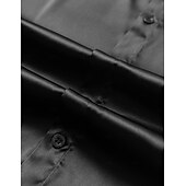 お買い得  メンズサテンシャツ-男性用 シャツ サテンシャツ カジュアルシャツ ボタンアップシャツ 平織り 日常 バケーション ブラック ホワイト ワイン ネイビーブルー 長袖 ラペル 春 &amp; 秋 衣類