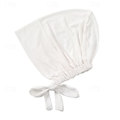 cheap Arabian Muslim-Muslim Underscarf Women Veil Hijab Bonnet Solid Color Scarf Turbans Head scarves For Female Hijab Cap Islamic Hat Turbante Mujer