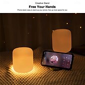 cheap Camping Lights-LED Camping Light Flexible Rope USB Charging Dimming Silicone Night Light Portabl Camping LED Light for Hiking Beach Lighting Oudoor Use 1pc