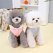 cheap Coats-Dog Cat Coat Jacket Elegant Cute Winter Breathable Soft Washable Comfortable Thick Dailywear Vacation Casual Daily Weekend Walking Dog Clothing for Cat Dog Husky Labrador Alaskan Malamute