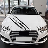 voordelige Autostickers-3 stks auto sticker monster klauw sticker auto kap koplamp decoratieve sticker auto styling ghost klauw kras streep strepen koplamp sticker stickers