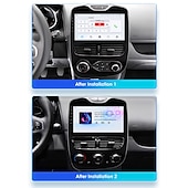 economico Lettori multimediali per auto-9 pollici android 12 per renault clio 4 zoe 2016-2019 riproduzione video per auto navigazione video stereo gps carplay