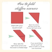 Недорогие Аксессуары и многое другое-Ретро винтажные наряды 1950-х годов рокабилли квадратный шифоновый шарф в горошек наряд для вечеринки повседневный стиль шарф для взрослых весна и лето