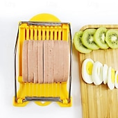 cheap Kitchen Utensils &amp; Gadgets-Effortless Slicing &amp; Cutting,10 Stainless Steel Wires Multifunctional Slicer for Cheese, Eggs, Vegetables, Fruits &amp; Soft Foods