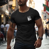  Patriotic T Shirts For Men Funny Voted T Shirt Short Sleeve T shirt 3D Print Crew Neck Shirt Funny Political T Shirt Street Casual Daily Black Red Blue Summer Spring All Seasons Clothing Apparel S M