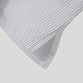 preiswerte Herrenhemd zum Knöpfen-Herren Sommerhemd Freizeithemd Strandhemd Knopfhemd Weiß Kurzarm Einfach Vertikale Streifen Revers Urlaub Ferien Button-Down Bekleidung Polyester Mode Lässig Bequem