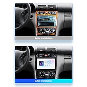 お買い得  カー・マルチメディア・プレーヤー-android カーラジオメルセデスベンツ c クラス/clk 2000-2005 8g128g carplay ステレオプレーヤー wifi gps ナビゲーション