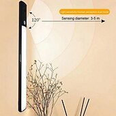 levne osvětlení skříně-osvětlení pod skříňkou 100 diod pohybového senzoru osvětlení skříně 4200 mAh dobíjecí baterie pultová světla tříbarevné stmívatelné přenosné jasné noční světlo do kuchyňské šatní skříně