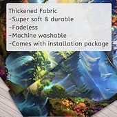 baratos tapeçaria de paisagem-castelo jardim tema pendurado tapeçaria arte da parede grande tapeçaria mural decoração fotografia pano de fundo cobertor cortina casa quarto sala de estar decoração