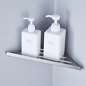 cheap Shower Caddy-Shower Caddy Multifunction Bathroom Triangle Shelf Wall Mounted Stainless Steel 1 Pack Corner Storage Shelf for Bathroom Toilet and Kitchen
