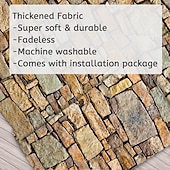 olcso táj kárpit-vintage fal tégla fal kárpit art dekor takaró függöny piknik terítő akasztó otthon hálószoba nappali kollégiumi dekoráció építészet vintage rusztikus szikla falazat