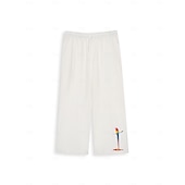 cheap Classic-Men&#039;s Trousers Summer Pants Beach Pants Elastic Drawstring Design Front Pocket Straight Leg Bird Graphic Prints Soft Outdoor Casual Daily For Vacation Fashion Streetwear White Green