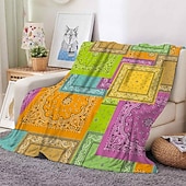 economico Coperte da letto-boho divano coperta coperta asciugamano fodera divano componibile poltrona divanetto posti nappa boho bohémien astratto morbido resistente
