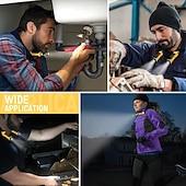 Χαμηλού Κόστους Φώτα εργασίας-επαναφορτιζόμενη λαιμόκοψη led φως μπάρμπεκιου 2 επίπεδα φωτεινότητας, ιδανικό για διάβασμα, πλέξιμο, κάμπινγκ, επισκευή