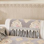 baratos Cobertura de Sofa-capa de sofá jacquard de luxo capa de assento de sofá capas de sofá seccionais estilo europeu, protetor de móveis capas de sofá antiderrapantes para cães gatos crianças (vendido por peça/não todo