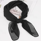economico Accessori e altro-Retrò Vintage Anni 1950 Sciarpa quadrata in chiffon Per donna Addio al Nubilato Adulti Sciarpa