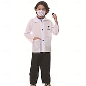 Boys Girls' Doctor Cosplay Costume Outfits For Masquerade Cosplay Kid's Top Pants4
