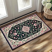 preiswerte Fußmatten-Vintage-Ramadan-Druck, Fußmatte, Fußmatten, waschbare Teppiche, Küchenmatte, rutschfester, ölbeständiger Teppich, Innen- und Außenmatte, Schlafzimmerdekoration, Badezimmermatte, Eingangsteppich