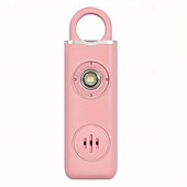 voordelige Persoonlijke bescherming-persoonlijk veiligheidsalarm 130 db zelfverdedigingssirene veiligheid alarm voor vrouwen meisje met sos led licht persoonlijke alarmen sleutelhanger alarm oplaadbare batterij