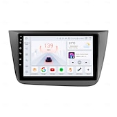 abordables Lecteurs multimédias pour voitures-Android 12 pour siège altea 2004 - 2015 toledo 3 2004 - 2009 lecteur vidéo multimédia navigation gps carplay autoradio