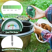 cheap Garden Hand Tools-1pc Soil Moisture Meter, Soil Hygrometer For Plants, Soil Water Gauge Meter Indoor Outdoor, Soil Moisture Sensor For Garden, Lawn, Farm Plants Care