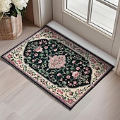 preiswerte Fußmatten-Vintage-Ramadan-Druck, Fußmatte, Fußmatten, waschbare Teppiche, Küchenmatte, rutschfester, ölbeständiger Teppich, Innen- und Außenmatte, Schlafzimmerdekoration, Badezimmermatte, Eingangsteppich