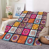 economico Coperte da letto-boho divano coperta coperta asciugamano fodera divano componibile poltrona divanetto posti nappa boho bohémien astratto morbido resistente
