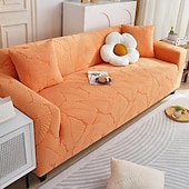 billiga Sofföverdrag-grå stretch sofföverdrag sofföverdrag mjukt slitstarkt sofföverdrag 1 st spandex jacquard tvättbart möbelskydd passar fåtölj sits/loveseat/soffa/xl soffa