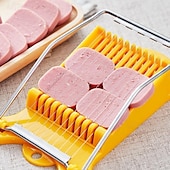 cheap Kitchen Utensils &amp; Gadgets-Effortless Slicing &amp; Cutting,10 Stainless Steel Wires Multifunctional Slicer for Cheese, Eggs, Vegetables, Fruits &amp; Soft Foods
