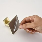 abordables Toalleros de barra-Juego de accesorios de baño autoadhesivos de acero inoxidable: aro para toalla, portarrollos, perchero, kit de accesorios de baño sin taladro con pegamento adhesivo