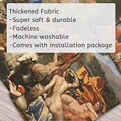 halpa Keskiaikainen seinävaate-Taide keskiaikainen renessanssi seinävaate keskiajan seinätaulu suuri seinävaate muraali koriste valokuvatausta peitto verho koti makuuhuone olohuoneen sisustus